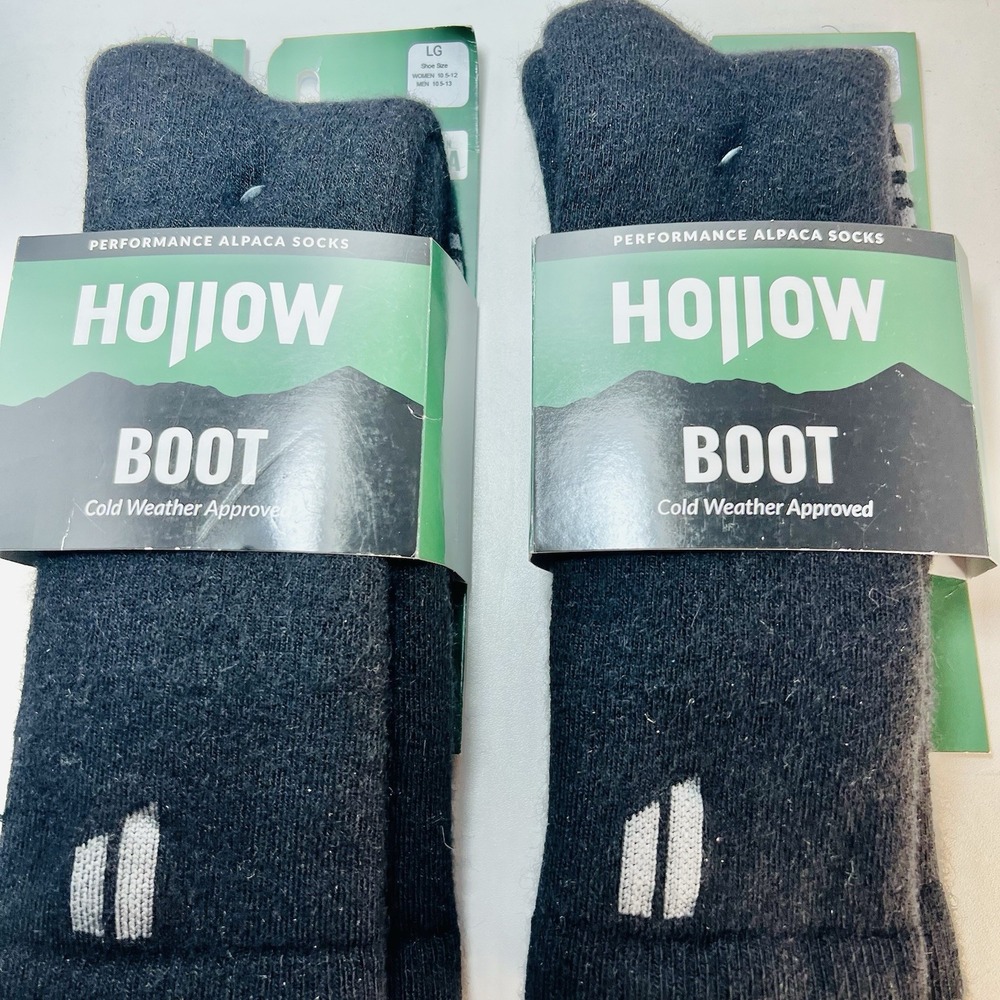 Performance Alpaca Boot Socks - Black -